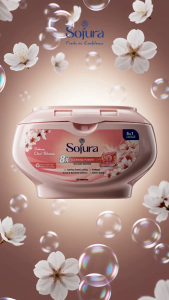 [Bundle 2 Sakura ] Sofura 5in1 Laundry 24 Capsules Detergent Pods | Anti-Bacterial | Sweat Odour Remover | Fresh Scent