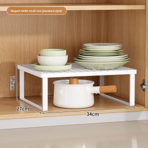 suobai | Kitchen Storage Rack Cabinet Layer Separator