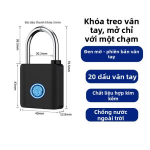 FALEISTON | Khóa Cổng Vân Tay Thông Minh Chống Trộm
