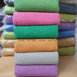 Grey Waffle Combed Cotton Blanket | 100% Cotton | 60x80inches Grey Selimut Viral Thermal Blanket Hospital