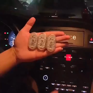 Car Led Touch Light Wireless USB Rechargeable Car Led Atmosphere Lights Magnetic Car Interior Lights