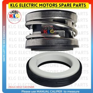 Shaft seal 0012 25mm CACENBR | Mechanical seal for water pump