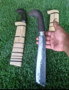 COD GOLOK KERJA PERKAKAS KEBUN GOLOK BANTEN BAJA PER DITEMPA DAN DISEPUH