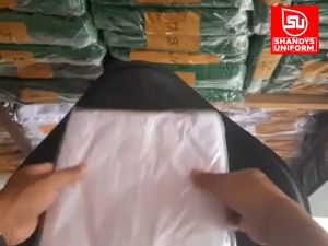 Seragam sekolah smp al azhar model tunik putih lengan panjang bisa COD