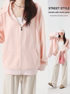 MiiOW | Thickened Fleece Open Cardigan Long Sleeve Womens Autumn Winter Fashion Plus Size Clothing MiiOW Cat Shark Pants Matching Top