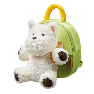 Babycare | Babycare Kindergarten Backpack Plush Student Doll Boys Girls School Bag Double Shoulder Bag For Small And Large Classes