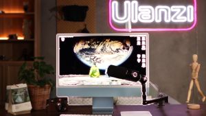 ULANZI LS26 Low Profile Microphone Holder Clamp Mount Stand