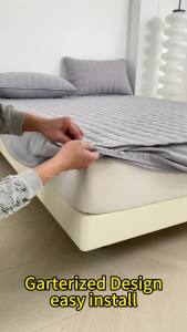 Hotel Quality 100% Waterproof Quilted Mattress Protector 360° Full Cover Anti-Bedwetting Bed Cover
