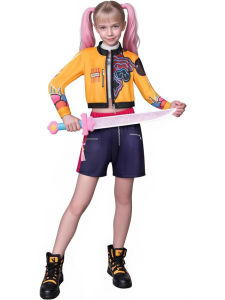 Demon Hunters Cosplay Costumes for Girls Zoey Mira Rumi Fantasy Roleplay Outfits Kpop Halloween Carnival Party Suits