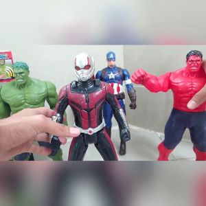 HULKBUSTER IRONMAN ANTMAN CAPTAIN AMERICA CAPTAIN MARVEL THANOS THOR HULK SUPER HERO ACTION FIGURE COLLECTION KIDS