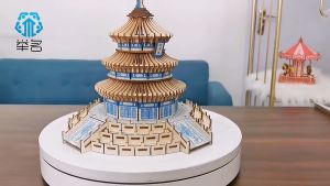 Lắp ráp mô hình gỗ 3D Thiên Đàn Bắc Kinh mô hình gỗ lắp ghép cực đẹp độc đáo và sáng tạo