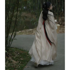 Thanh Lịch Hán Phục Nữ Tay Rộng Bồng Bềnh Thướt Tha Cổ Tích Váy Phong Cách Nhà Jin Xuân/hè Mới Xuất Hiện Từ Thời Kỳ Wei Jin