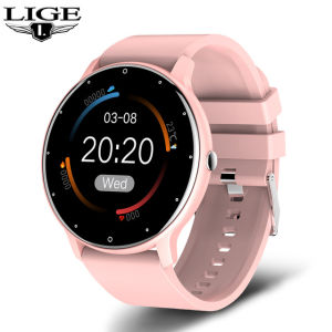 LIGE | LIGE 2026 New Smart Watch Men Full Touch Screen Sport Fitness Watch IP67 Waterproof Bluetooth For Android ios Smartwatch Men+box