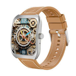 Smart Watch 2.01 AMOLED Curved Screen IP68 Waterproof Bluetooth 5.3 Calls AI Vioce Assistant Sports Fitness Smartwatch for Men