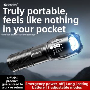RTN | Rechargeable Ultra Bright Portable LED Flashlight