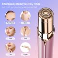 Flawless Facial Electric Eyebrow Trimmer Mini Epilator Lipstick Facial Hair Removal Portable Women Painless Razor Tool. 