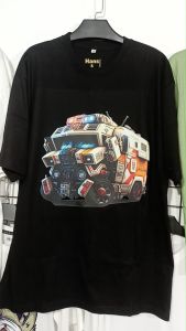 Kaos Pria Desain 3 Dimensi Motif Animasi Bus Transformer Tshirt Oblong Katun 24s H0194 By Hans & Co