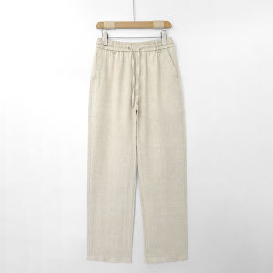 APJ | Luxurious Retro Style Linen Trousers