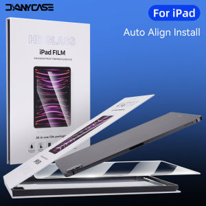 DANYCASE Tempered Glass Screen Protector Set for iPad Air 11 13 M2 M3 M4 Pro 11 13 M5 M4 Air 4 Air 5 10.9 10th 11th A16 2018-2022 Pro 12.9 7/8/9th 10.2 5/6th Air 2 Pro 9.7 Mini 6 Mini 7 A17 Pro 8.3 HD Protective Film With Tool