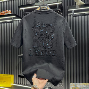 FGD | High Design Embroidered Ripped Mens T-shirt