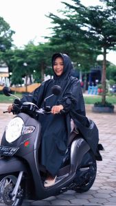 JAS HUJAN PONCO KELELAWAR bahan PVC Tebal ringan dan elastis