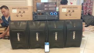 Paket Sound 4 Speaker Linkmaster Buat Di Mesjid Billiard Cafe Restoran