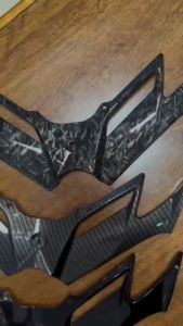 【24H SHIP】New Models For 2024 HONDA Click 125i 150 160 V1 V2  Winglet Ninja Mask For Mortorcycle Accessories  Motorcycle Winglet Aerodynamic Wing Kit Spoiler
