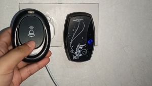 Pintu Bel Suara Tanpa Kabel & Alarm Pintu Jarak Jauh