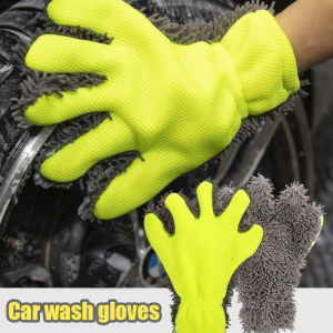 Super Luxury Ultra-fine Fiber Car Wash Gloves Household Multifunctional Cleaning Brush Washing Gloves