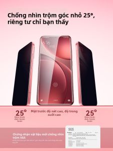 OUXUAN | Privacy Screen Protector Full Coverage HD Ultrasonic Fingerprint Compatibility