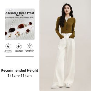 HIPPIE MISS | Height Customized Loose Drape High-waist Wide-leg Jeans
