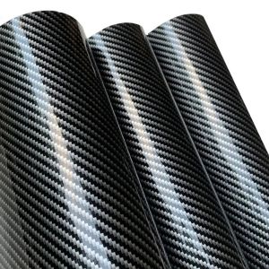 STIKER SKOTLET MOTOR CARBON FIBER 5D SUPER GLOSSY
