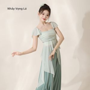 LEAF DANCE | Áo Múa Chiffon Thanh Lịch