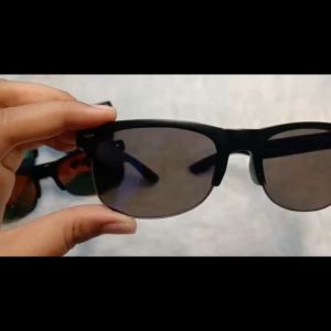 Kacamata Gaya Model Clubmaster Black Mirror Lens Sunglasses Outdoor Fashionwek Model Semi Rimless Lensa Gelap Melindungi Mata Dari Sinar UV - FASHION KACAMATA DEWASA TERBARU KOREA STYLE