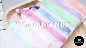 【Ready Stock buy 3 get 2 free】 Soap Foaming Net Saver Bag Suds Bubble Maker Individual Packaging Facial Cleanser Bubble Soap Net Bag Foaming Bath Body Washing Beg皂袋 起泡网