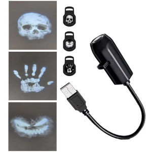 Máy Chiếu Không Khí Giáng Sinh Đèn Ngủ LED Chạy Bằng USB Với 1/3/6 Mẫu Hình Cho Trang Trí Trần Tường Phòng Ngủ Ánh Sáng Ngày Lễ Mới Lạ