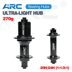 Arc | ARC Ultralight Road Hub 100mm 135mm Sealed Bearing Hub 1:1 2:1 Structure Front 20h Rear 24h Bike Bicycle Hub 8 9 10 11 Speed