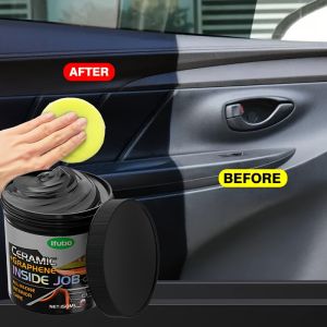 HUB Ceramic Glaze & Graphene Inside Job Car Interior Wax - 150g Fit for Dashboard Seats & Central Control Panel Anti-Aging