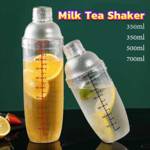 Jozoo 350ml/500ml/700ml High Quality Milk Tea Shaker Cocktail Juice Shaker Bottle Blender Bar Supplies