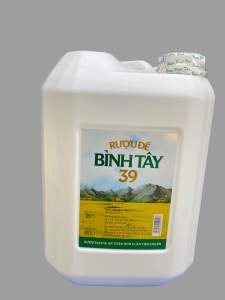 Rươu ĐẾ BÌNH TÂY 39% Can 20 Lít