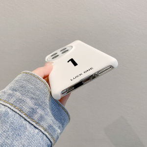 Ultra-Thin Hard Shell Phone Case for OnePlus 12 Ace3 pro Half Cover Large Hole Simple Design Anti-Dirt Protective Cover for Men