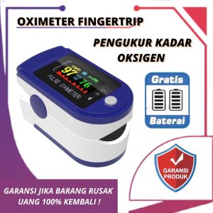 Fingertip Pulse Oximeter: Alat Ukur Oksigen Saturasi & SpO2 Monitor Denyut Nadi