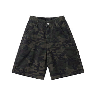 spao | Quần Short Phồng eo Cao Giả Vintage