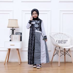 GAMIS ANAK MODEL TERBARU 2025/BAJU GAMIS ANAK PEREMPUAN 3 SAMPAI 11 TAHUN