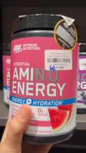 Năng lượng điện giải + bù nước Optimum Nutrition Amino Energy + Hydration 285g (30 servings)