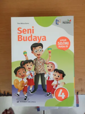 Seni Budaya kls 4 SD Kurikulum Merdeka Erlangga