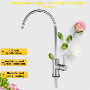 Home Kitchen Water Purifier Faucet 304 Stainless Steel