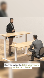 **Local Seller** Electric Hight Adjustable Table Standing Desk Study Table 120cm Ergonomics Office Desk (c/w Free Delivery & Installation)