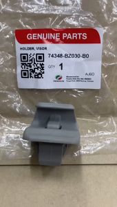 ORIGINAL PERODUA AXIA BEZZA MYVI FIRST MODEL LAGI BEST ECO D20N DCVT D51A SUN VISOR SUNVISOR CLIP HOLDER 74348-BZ030-B0