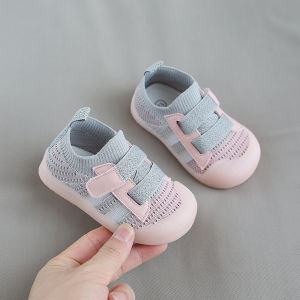 Childrens Casual Sports Shoes Mesh Breathable Boy Girls Walking Shoes Soft Soles Anti-skid Baby Walking Shoes Baby Sports Shoes
